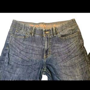 Urban Pipeline Ultra Flex Denim Jeans Mens 34 Straight  stretch blue